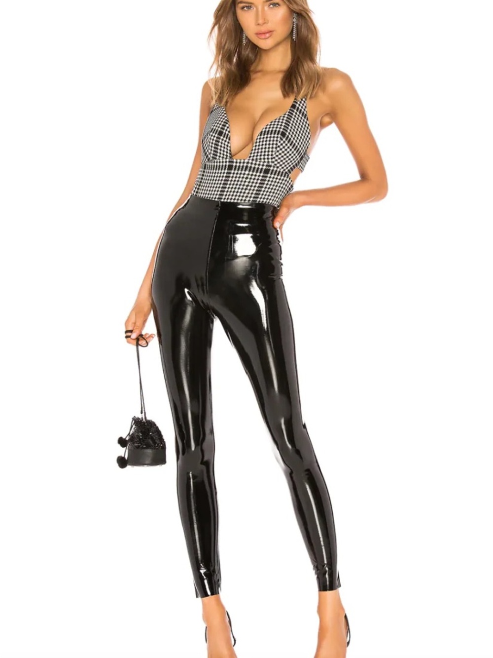 Commando Black Patent Leather Pants